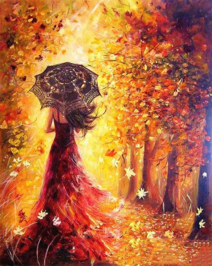 Supvox DIY Oil Painting by Numbers Kits,Canvas Paint by Numbers for Kids Home Decorations with Brushes and Pigment Supvox DIY Oil Painting by Numbers Kits,Canvas Paint by Numbers for Kids Home Decorations with Brushes and Pigment